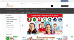 Desktop Screenshot of kirtasiyeciamca.com