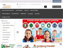 Tablet Screenshot of kirtasiyeciamca.com